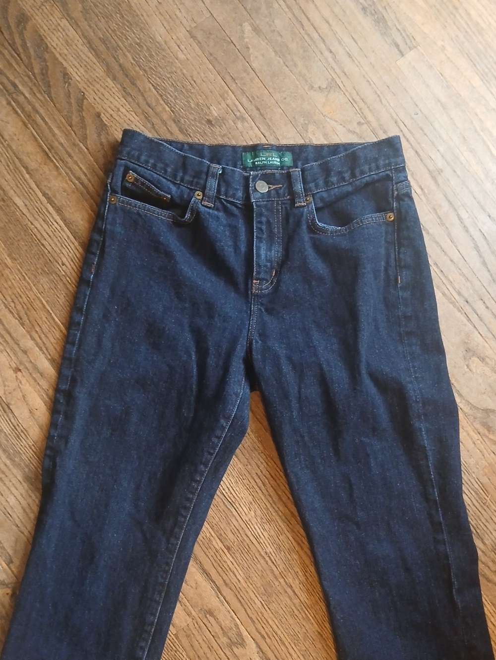 LRL Ralph Lauren Classic Straight WoMen’s Dark Blue Denim Jeans